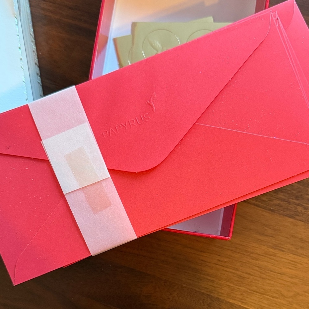 Papyrus Festive Tree Cards with Red Envelopes (11uni) - Picture 4 of 5